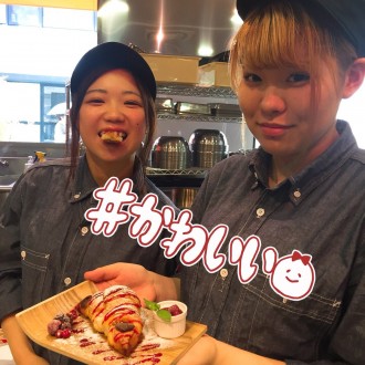 カフェ スイーツ科 サンマルクカフェのチョコクロワッサンのアレンジ商品開発 埼玉ベルエポック製菓調理専門学校 大宮で製菓 調理 カフェ を学ぶ